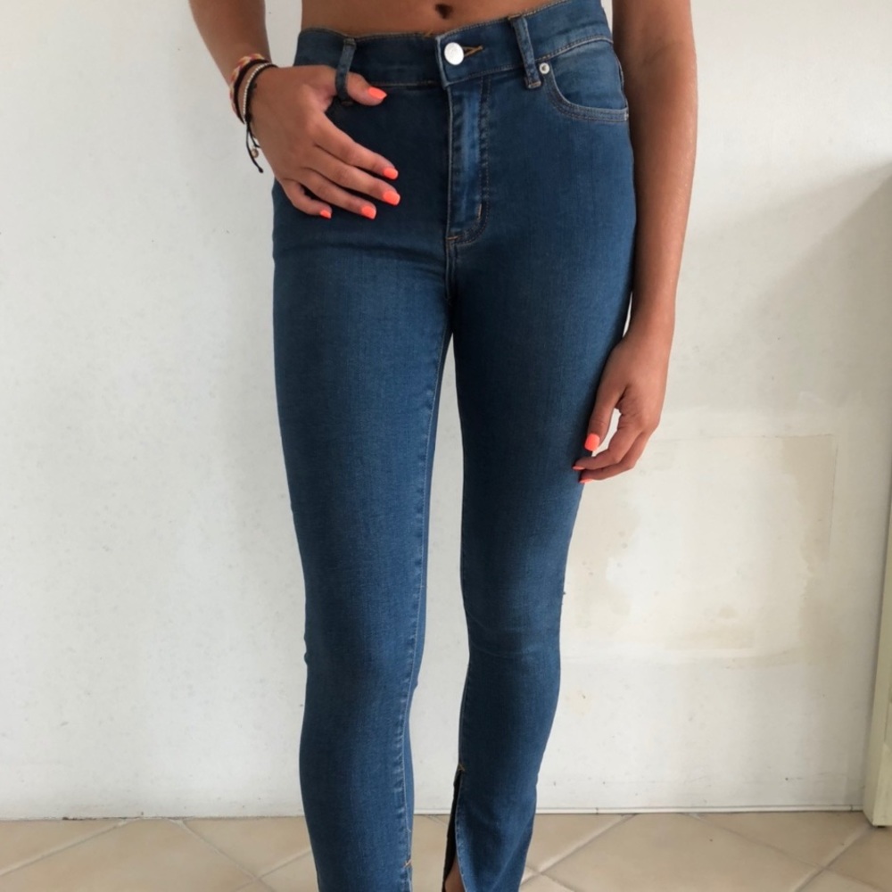 Bootcut skinny jeans